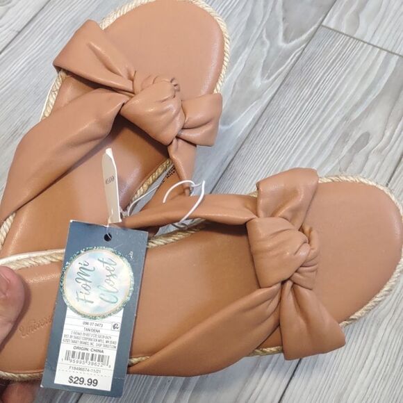 (23-1742) 🔥3/$20🔥  Universal Thread  Dena Sandals Size 9.5 - Picture 4 of 10